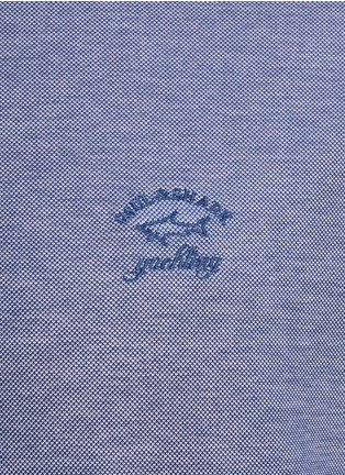  - PAUL & SHARK - LOGO 刺绣纯棉 POLO 衫