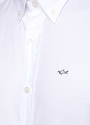  - PAUL & SHARK - LOGO 刺绣纯棉长袖衬衫