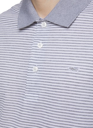  - PAUL & SHARK - 鲨鱼 LOGO 条纹 POLO 衫