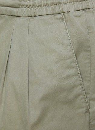  - BRUNELLO CUCINELLI - 抽绳裤腰混棉短裤