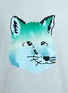  - MAISON KITSUNÉ - 渐变狐狸头印花纯棉 T 恤