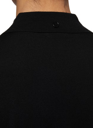  - DRIES VAN NOTEN - 羊毛条纹 POLO 衫