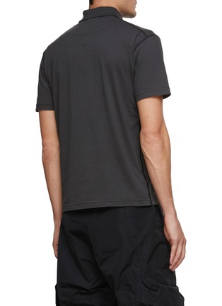 背面 - 点击放大 - STONE ISLAND - LOGO 饰纯棉 POLO 衫