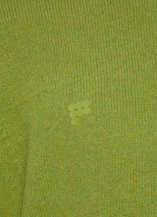 细节 - 点击放大 - PANGAIA - 再生羊绒混羊毛圆领针织衫