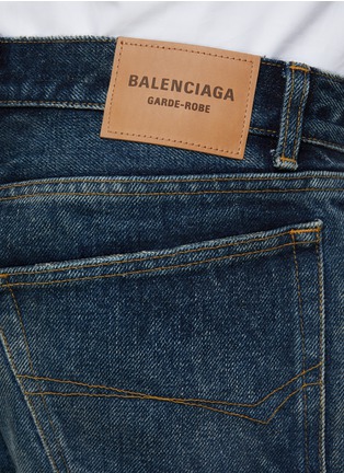  - BALENCIAGA - 水洗直筒牛仔裤