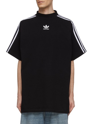 首图 - 点击放大 - BALENCIAGA - X ADIDAS LOGO 印花纯棉短袖 T 恤