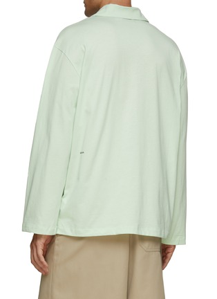 背面 - 点击放大 - PANGAIA - 有机棉睡衣款衬衫