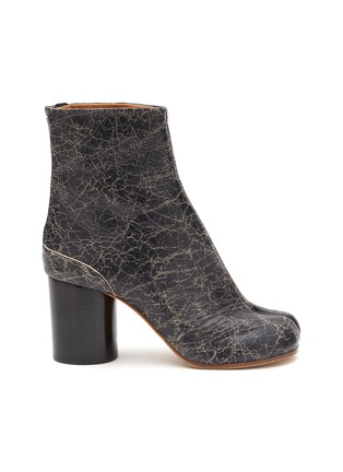 首图 - 点击放大 - MAISON MARGIELA - TABI 分趾爆裂纹真皮高跟踝靴