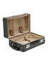  - GLOBE-TROTTER - Original 4-Wheel Medium Check-In Case — Green/Brown