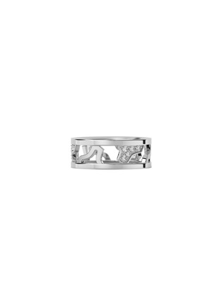细节 - 点击放大 - SPECTRUM - SPECTRUM LINK 铂金钻石戒指