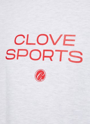  - CLOVE - 圆领印花卫衣