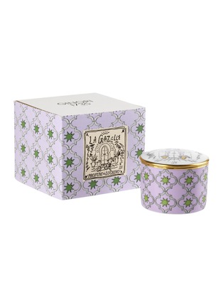 首图 –点击放大 - GINORI 1735 - PROFUMI LUCHINO 带盖涂鸦陶瓷首饰盒 - 紫色