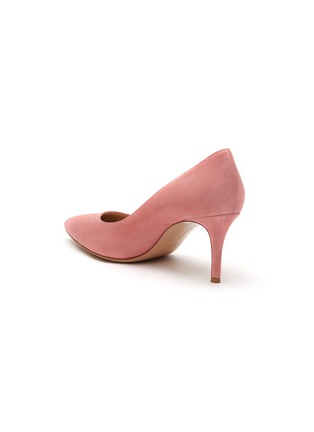  - GIANVITO ROSSI - 70 GIANVITO 绒面皮尖头高跟鞋