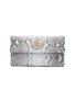 首图 - 点击放大 - SUZETTE - SMALL ‘LEON’ BROOCH PYTHON LEATHER CLUTCH