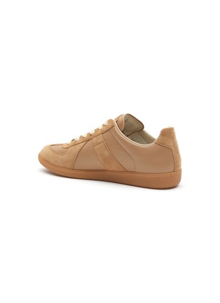  - MAISON MARGIELA - REPLICA 绒面皮拼接真皮系带运动鞋