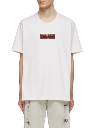 首图 - 点击放大 - DOUBLET - LOGO 刺绣纯棉 T 恤