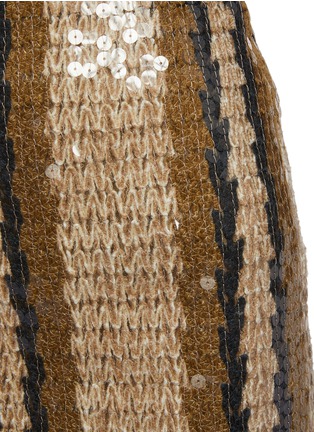  - BRUNELLO CUCINELLI - 亮片针织半裙