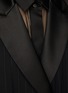  - SACAI - 半透视错觉拼接长款外套