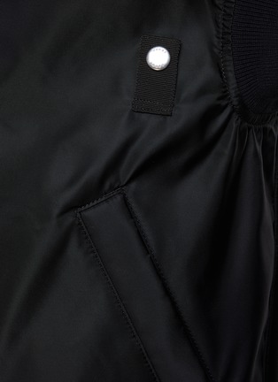  - SACAI - 拉链飞行员背心夹克
