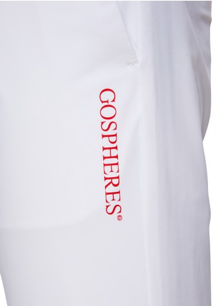  - GOSPHERES - LOGO 印花直腿长裤