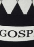  - GOSPHERES - LOGO 菱格拼色短款羊毛针织马甲