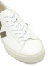 细节 - 点击放大 - VEJA - CAMPO V 字拼贴系带真皮运动鞋
