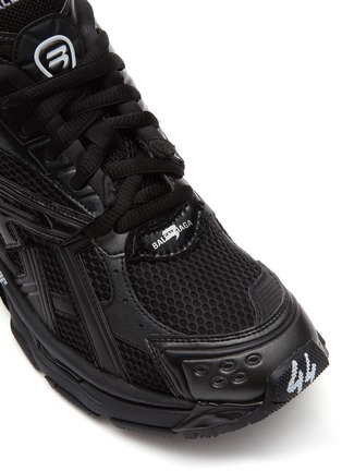 细节 - 点击放大 - BALENCIAGA - BLACK RUNNER 系带运动鞋