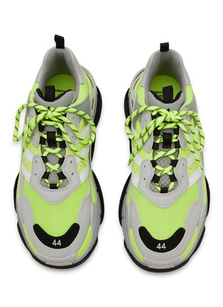 细节 - 点击放大 - BALENCIAGA - X ADIDAS TRIPLE S 系带运动鞋