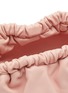 细节 - 点击放大 - MANSUR GAVRIEL - ‘Mini Cloud’ Ruched Opening Leather Clutch