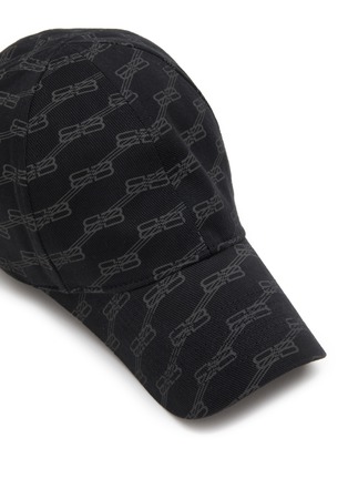 细节 - 点击放大 - BALENCIAGA - BB MONOGRAM 印花棒球帽