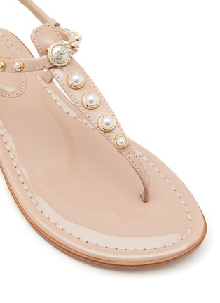 细节 - 点击放大 - SAM EDELMAN - GIGI PERAL 儿童款珍珠缀饰凉鞋