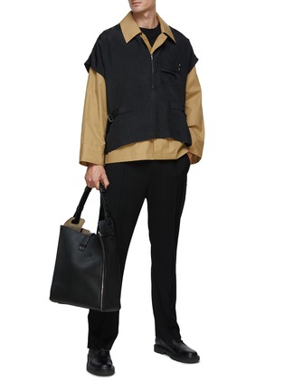 模特儿示范图 - 点击放大 - RE: BY MAISON SANS TITRE - 多口袋设计夹克