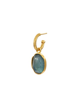 首图 - 点击放大 - GOOSSENS - CABOCHONS 晶石点缀镀金黄铜耳环