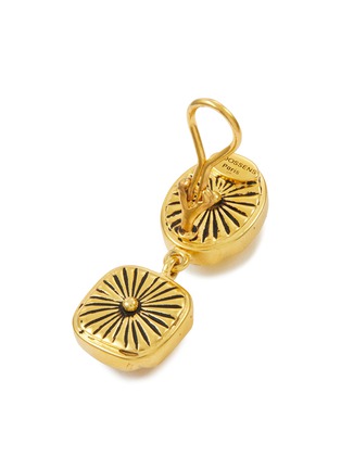 细节 - 点击放大 - GOOSSENS - CABOCHONS 晶石点缀镀金黄铜耳夹