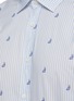  - CANALI - 条纹纯棉长袖衬衫