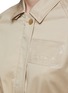  - ACNE STUDIOS - 格纹拼接腰带拉链夹克