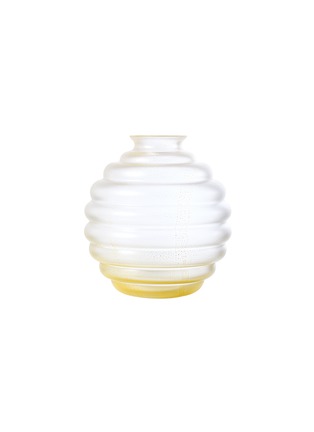 首图 –点击放大 - VENINI - DECO 玻璃花瓶 — 透明及黄色