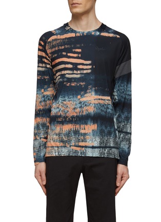 首图 - 点击放大 - RAPHA - ‘TRAIL’ GRAPHIC PRINT LONG SLEEVE CREWNECK T-SHIRT