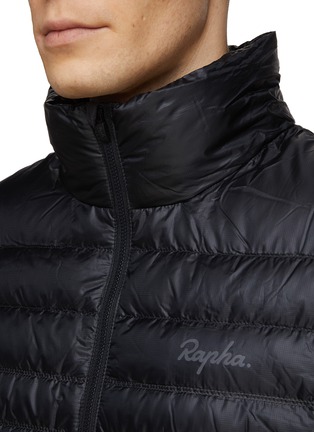细节 - 点击放大 - RAPHA - ‘EXPLORE’ LOGO PRINT HIGH NECK HOODED DOWN PUFFER JACKET