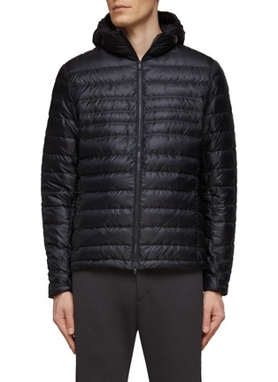 首图 - 点击放大 - RAPHA - ‘EXPLORE’ LOGO PRINT HIGH NECK HOODED DOWN PUFFER JACKET