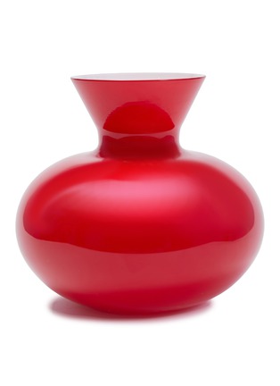 首图 –点击放大 - VENINI - IDRIA 水光玻璃花瓶 — 红色