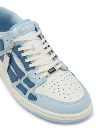 细节 - 点击放大 - AMIRI - SKEL 真皮低帮系带运动鞋