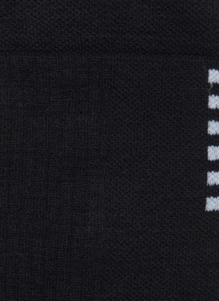 细节 - 点击放大 - RAPHA - ‘PRO TEAM’ LOGO JACQUARD MERINO WOOL BLEND CREW SOCKS