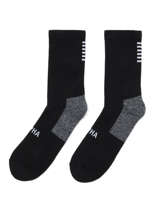 首图 - 点击放大 - RAPHA - ‘PRO TEAM’ LOGO JACQUARD MERINO WOOL BLEND CREW SOCKS