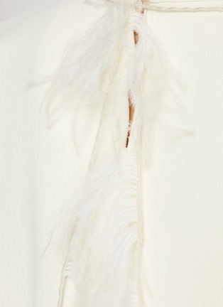  - JIL SANDER - 羽毛点缀圆领 T 恤