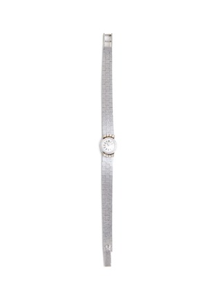 首图 - 点击放大 - LANE CRAWFORD VINTAGE WATCHES - Omega Platinum Case Circular Dial Diamond Lady Wrist Watch