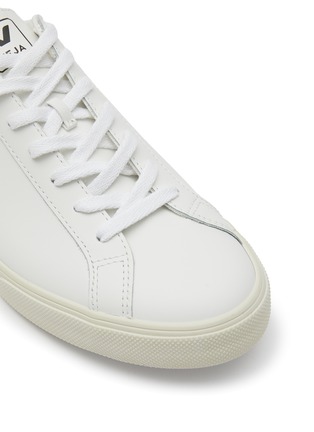 细节 - 点击放大 - VEJA - ESPLAR V 字缝线真皮运动鞋