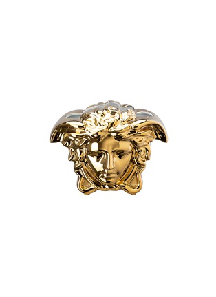 首图 –点击放大 - VERSACE - MEDUSA GRANDE 美杜莎瓷器花瓶 — 金色