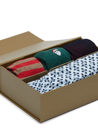 模特儿示范图 - 点击放大 - LANE CRAWFORD - The Essentials Gift Box — Underwear