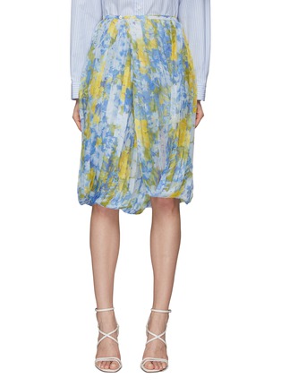 首图 - 点击放大 - DRIES VAN NOTEN - 花卉印花百褶半裙